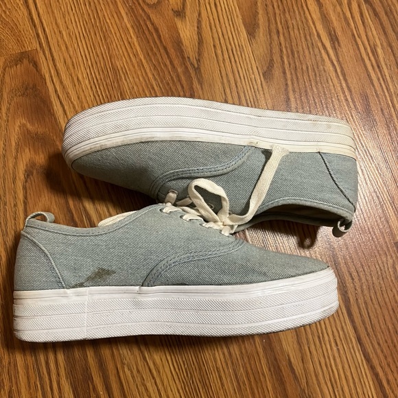 H&M Denim Platform Sneakers - Picture 4 of 5
